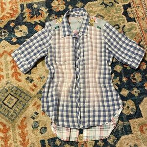 Anthropologie Button Up